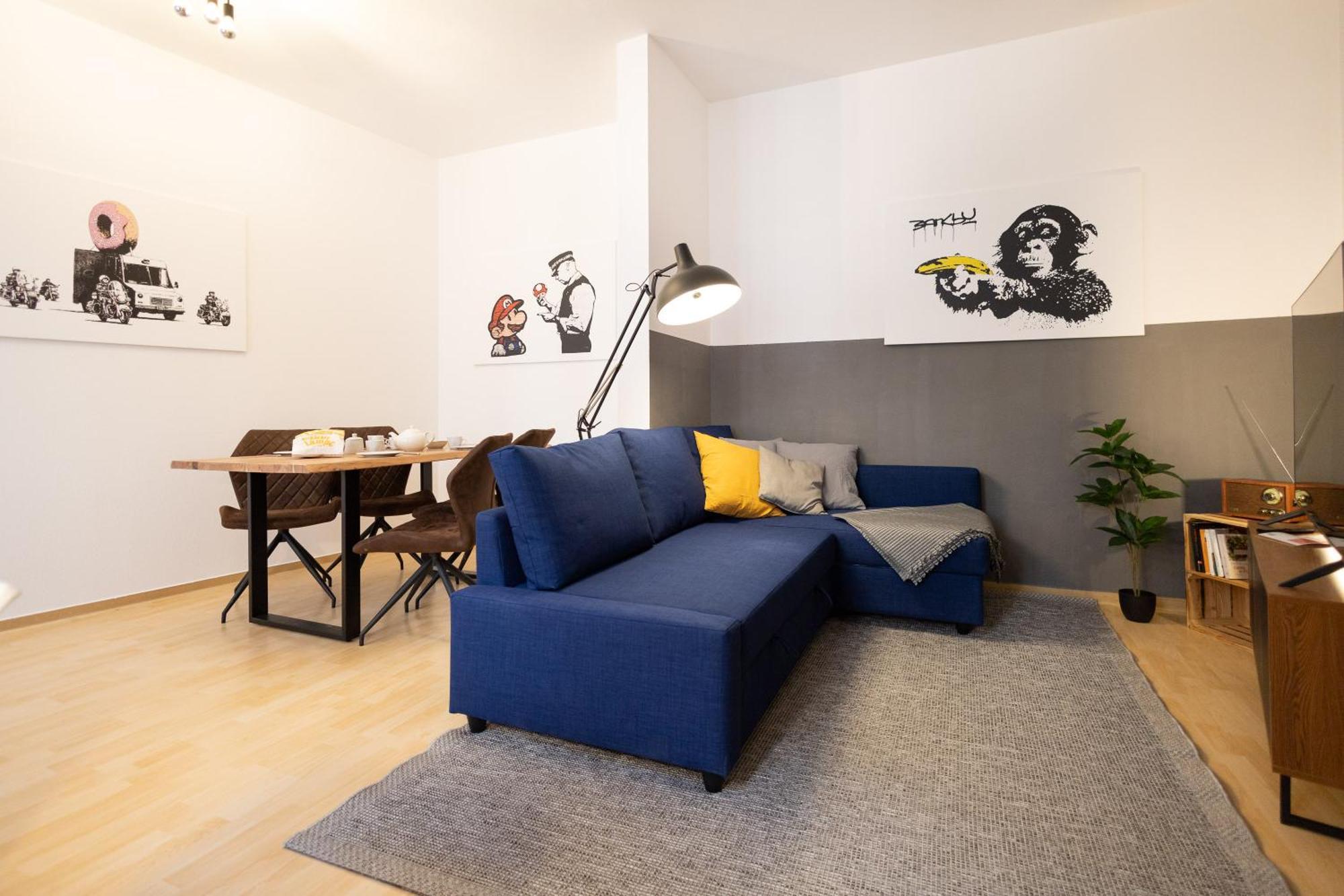 Ko-Living Space An Der Oper - Street Art Design Apartments Halle  외부 사진